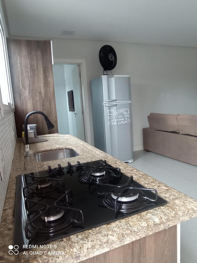 Apartamento Flat No Centro - Passo De Torres Sc Pirataba ภายนอก รูปภาพ